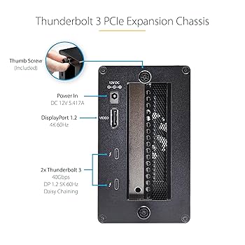 Amazon.com: StarTech.com Thunderbolt 3 PCIe Expansion